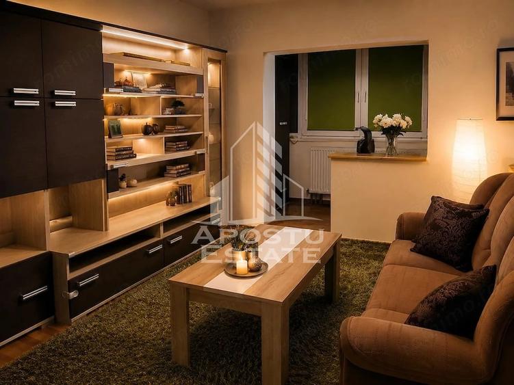 Apartament cu 2 camere semidecomandat în Spitalul Județean