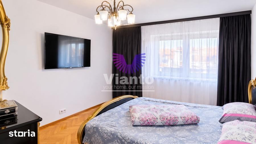 Apartament cu 2 camere, mobilat în Central