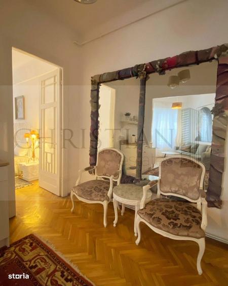 Apartament cu 2 camere semidecomandat, mobilat în Brezoianu