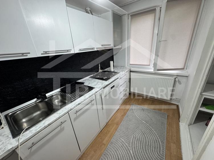 Apartament cu 2 camere semidecomandat, mobilat în 7 Noiembrie