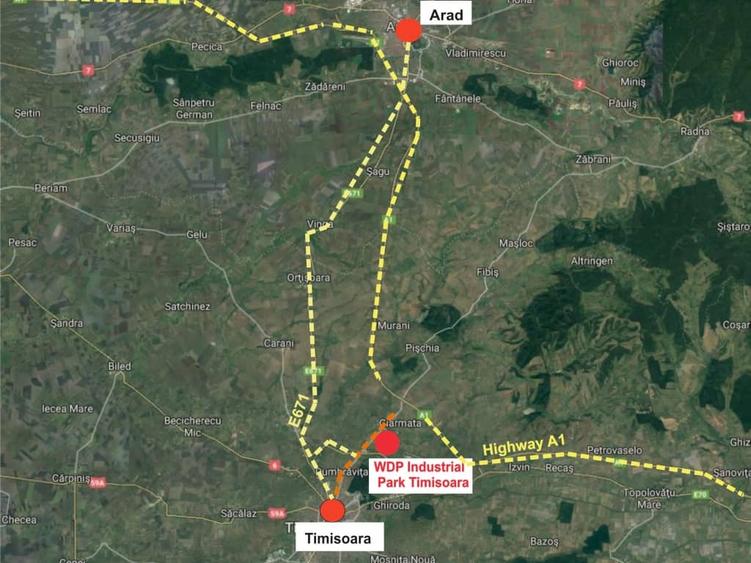 Spațiu industrial, de 8,000 mp, în Dumbrăvița