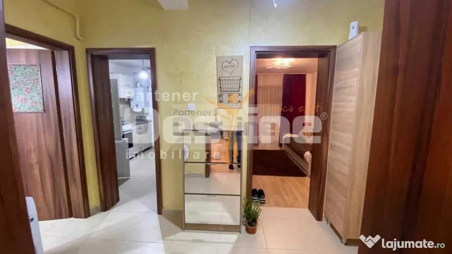 Apartament cu 2 camere decomandat, mobilat în Frumoasa