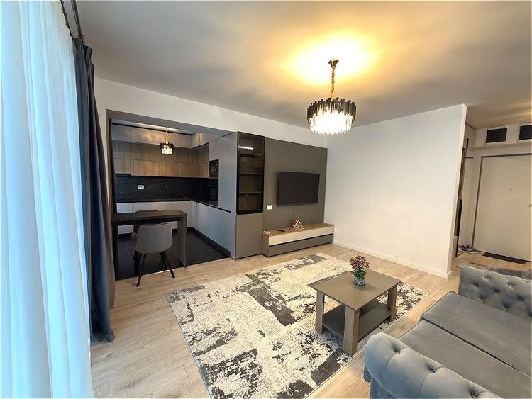 Apartament cu 2 camere semidecomandat, mobilat în Sisești