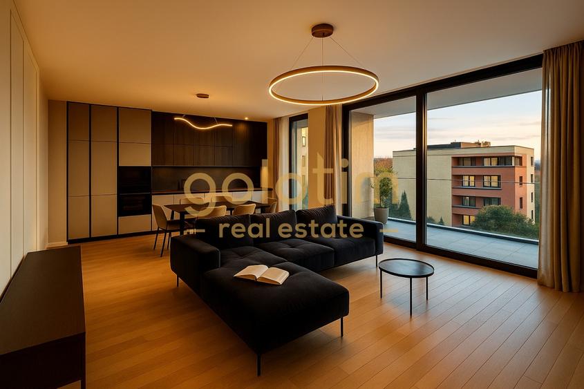 Apartament cu 3 camere decomandat, mobilat în Floreasca