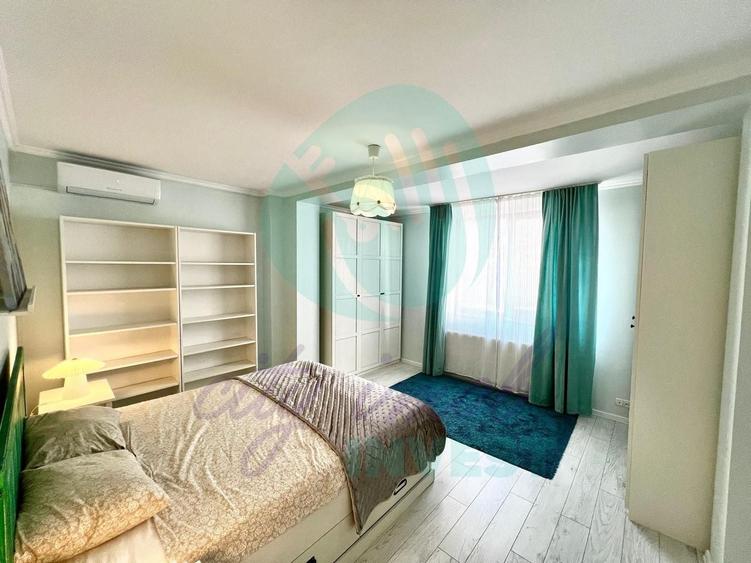 Apartament cu 4 camere semidecomandat, mobilat în Cișmigiu