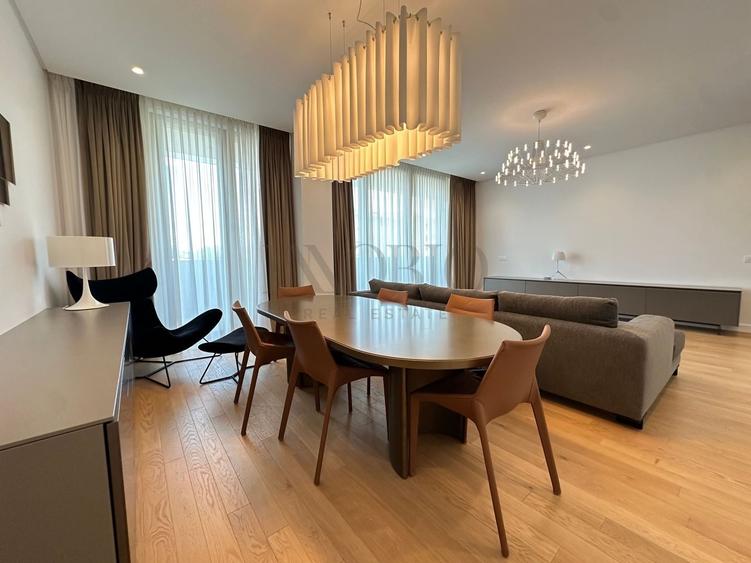 Apartament cu 4 camere, mobilat în Floreasca