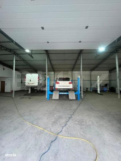 Service auto complet echipat de inchiriat, 400 mp, Parcare generoasa - 4
