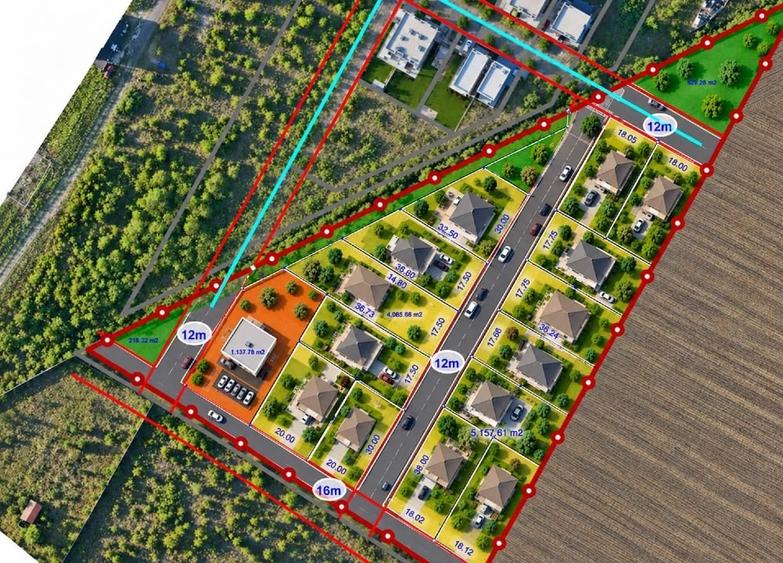 Teren Construcții extravilan de 14000 mp, în Ghiroda