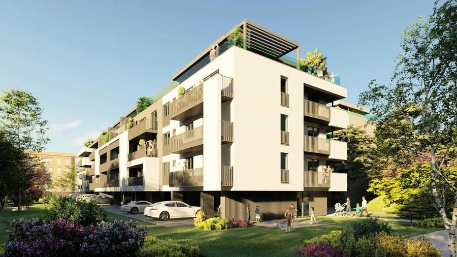 Apartament cu 3 camere decomandat în Noua