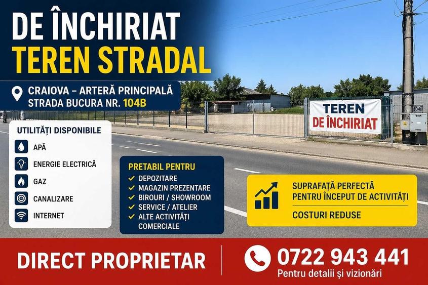 Spațiu comercial, în Exterior Vest