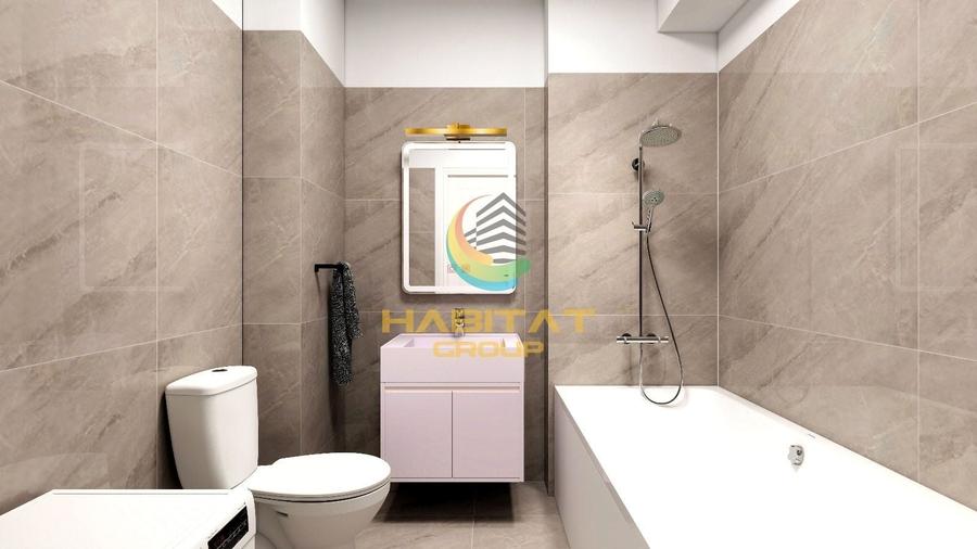 Apartament cu 3 camere semidecomandat în Brâncoveanu