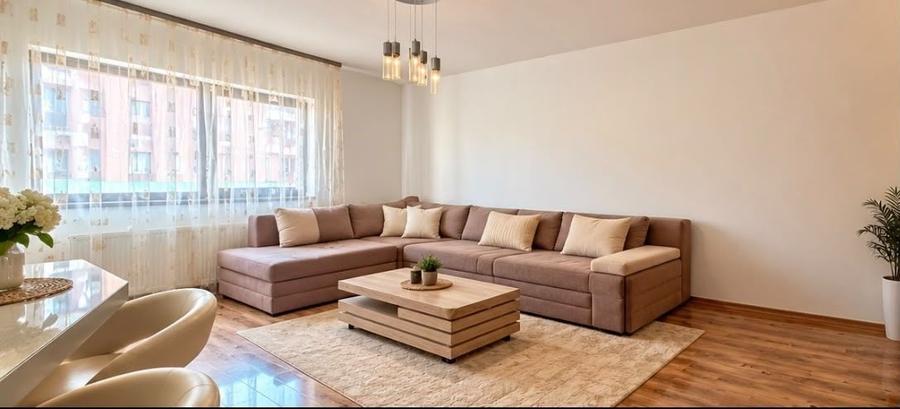Apartament cu 2 camere semidecomandat, mobilat în Florești