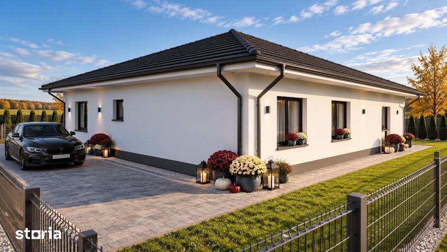 Casă cu 4 camere cu Teren 500 Mp în Sângeorgiu de Mureș