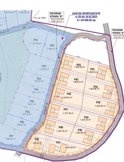 Teren Feleacu Pret de extravilan- 4 parcele disponibile | PUZ in lucru | Investi?ie excelenta - 1