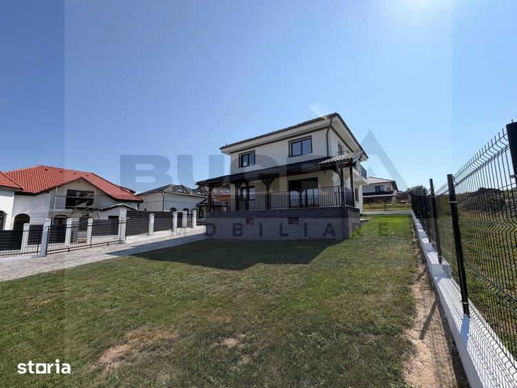 Casa individuala de 120mp, teren 500mp, finisata modern, zona Chinteni - 1