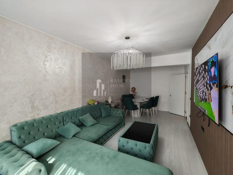 Apartament cu 2 camere decomandat, mobilat în Metalurgiei