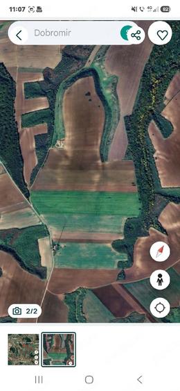 Teren de 100000 mp, în Dobromir