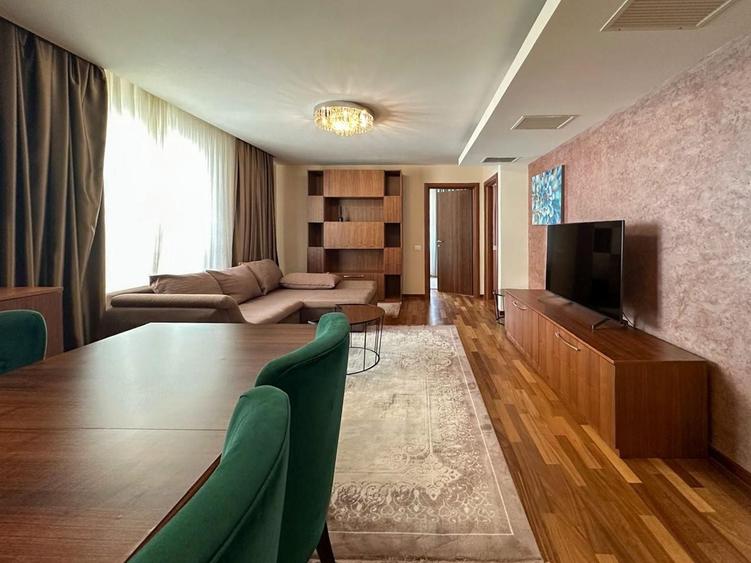 Apartament cu 3 camere decomandat, mobilat în Herăstrău
