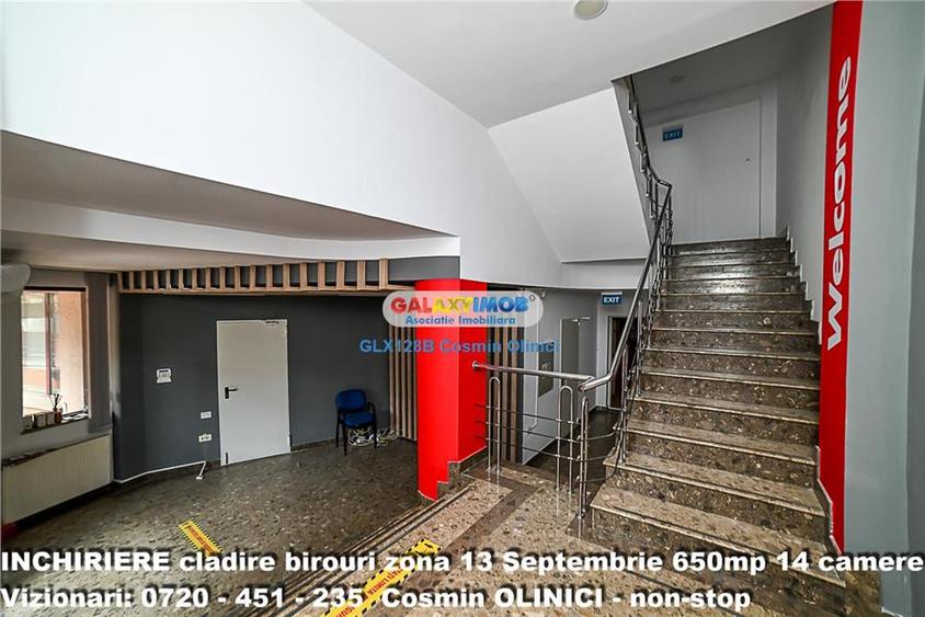 Birou, de 650 mp, în 13 Septembrie