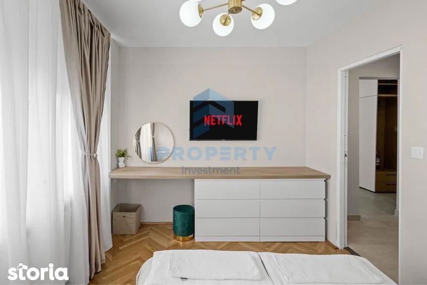 Apartament cu 2 camere, mobilat în Cișmigiu