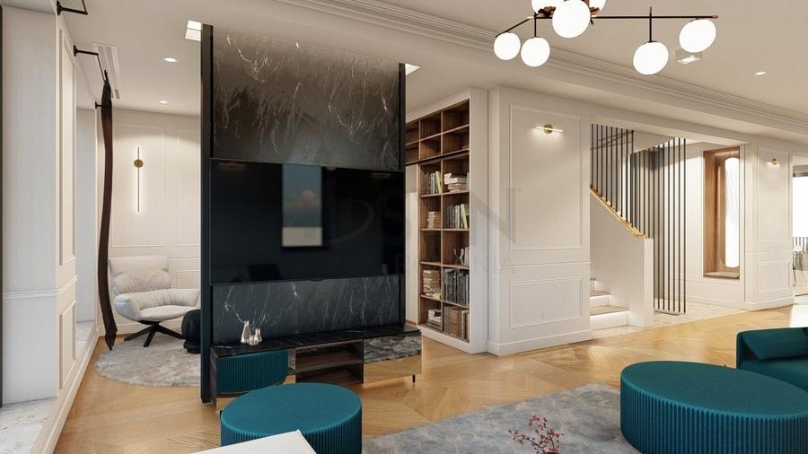 Penthouse cu 6 camere decomandat în Polonă