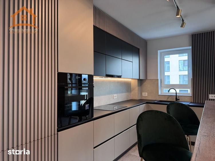 Apartament cu 2 camere, mobilat în Tractorul