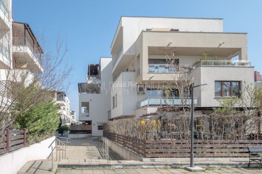 3 camere Pipera – Rond OMV - terasa 15,65 mp, parcare subterana si boxa