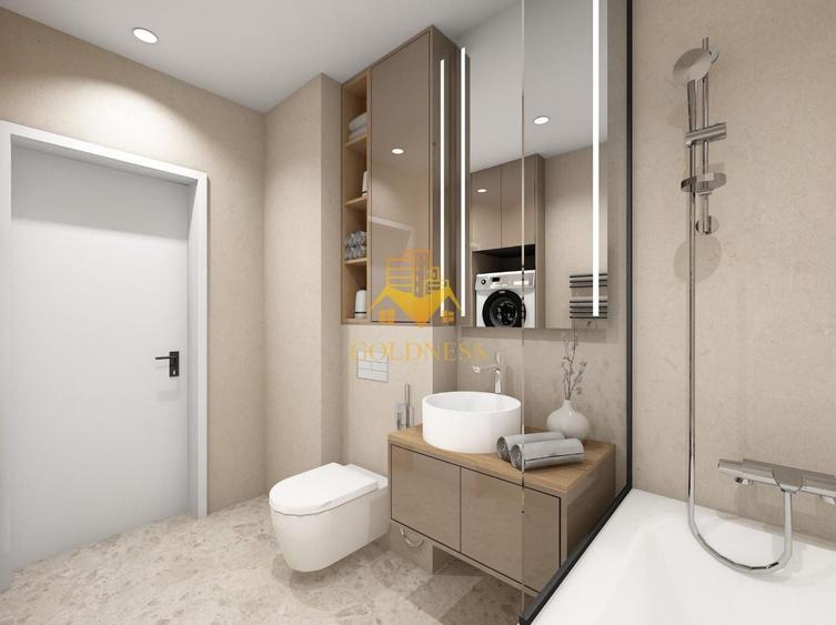2 camere, LUX, AC, parcare, bloc nou, Plopilor Zona Parcul Rozelor - 6