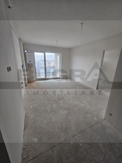 Apartament cu 2 camere semidecomandat în Florești