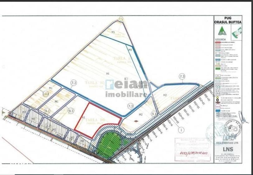 Buftea Dn7 - Teren Cu Deschidere La A0, 66000 Mp, Tripla Deschidere. - 2