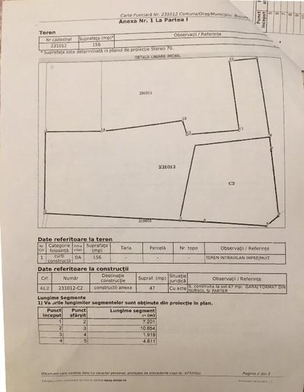 Casă individuală cu 1 camere cu Garaj în Cotroceni