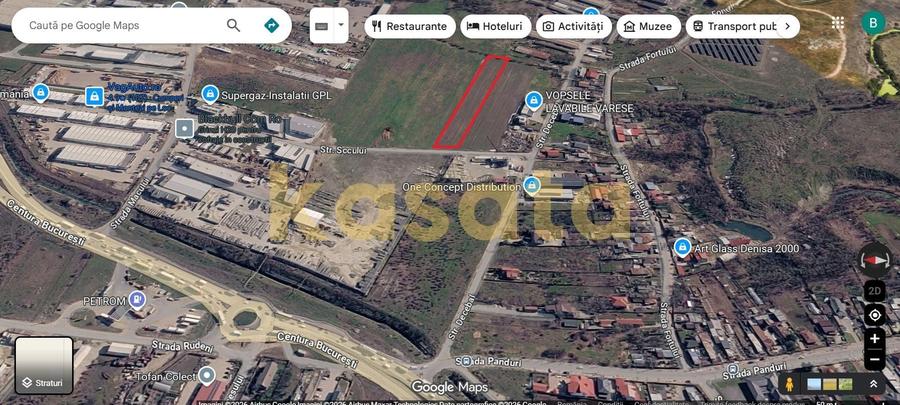 Teren Construcții intravilan de 3755 mp, în Central