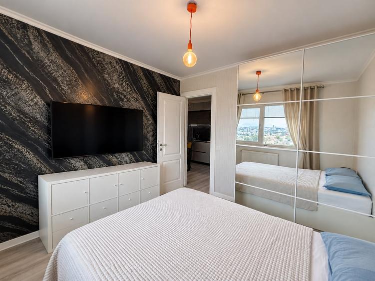 Apartament cu 2 camere, mobilat în Frumoasa