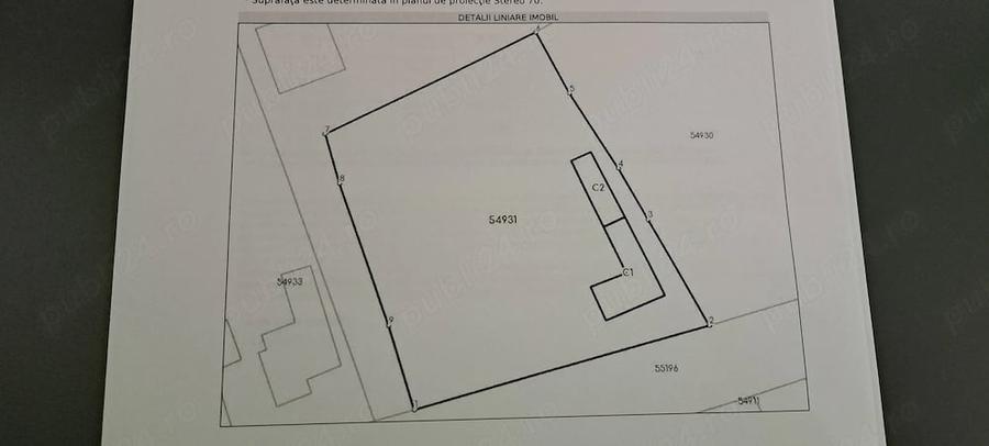 Casă cu Teren 1700 Mp în Nuci