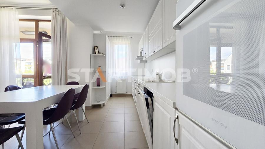 Apartament cu 3 camere decomandat, mobilat în Tractorul