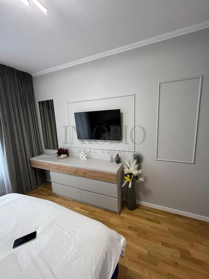 Apartament cu 3 camere semidecomandat, mobilat în Herăstrău