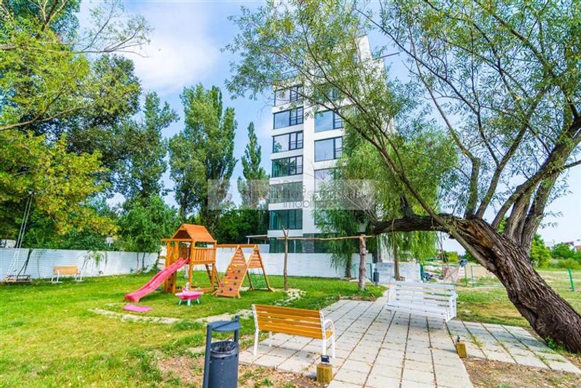 Apartament cu 2 camere semidecomandat, mobilat în Băneasa