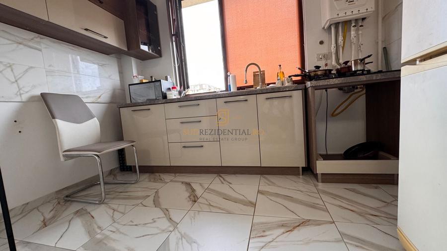 Apartament cu 2 camere semidecomandat, mobilat în Rahova