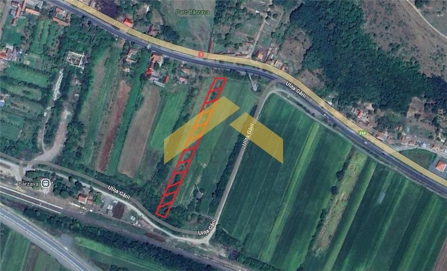 Teren Construcții intravilan de 4000 mp, în Bârzava