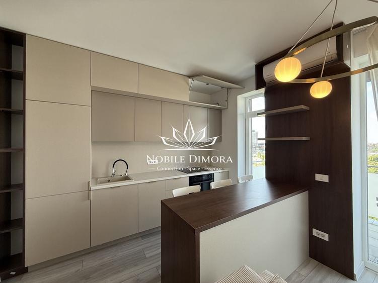 Apartament cu 2 camere semidecomandat, mobilat în Take Ionescu