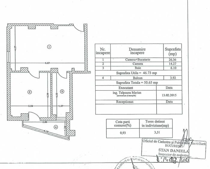 Apartament 2 camere Nerva Traian- Timpuri Noi- Unirii- 2014- Comision - 1