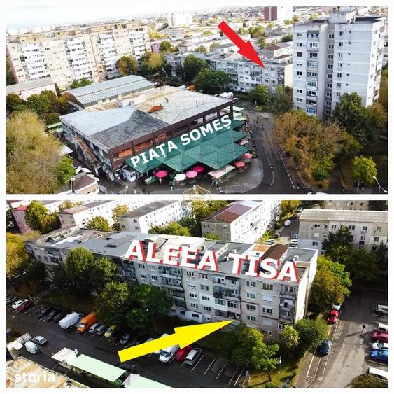 Apartament cu 2 camere decomandat în Micro 14