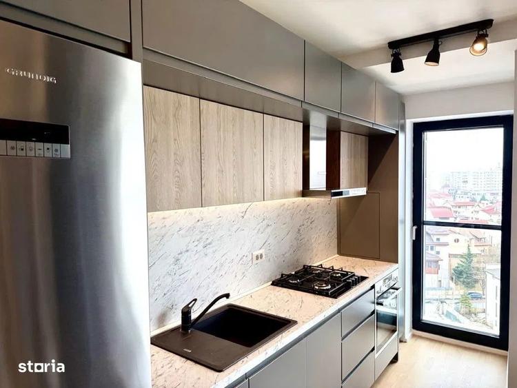Apartament cu 2 camere, mobilat în Tei