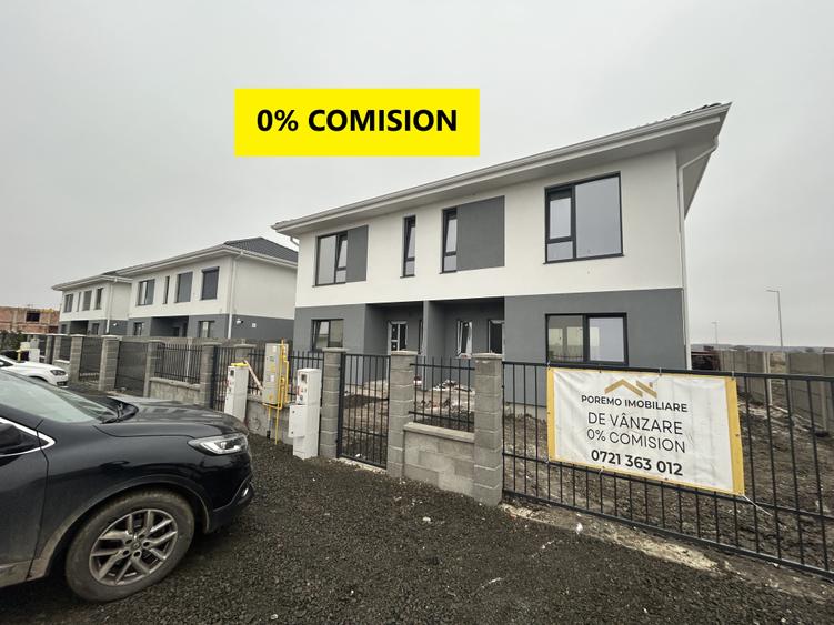 Duplex cu 4 camere cu Canalizare în Moșnița Veche