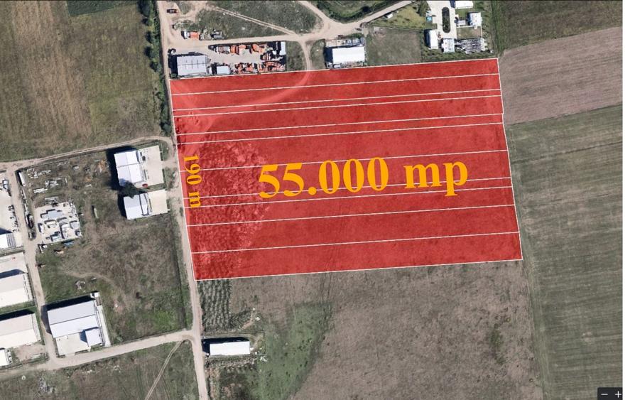 Teren Construcții intravilan de 10000 mp, în Nord-Vest