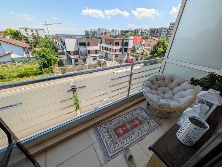 Apartament 3 camere 80mp | 0 comision | Pipera - Scoala Americana | mobilat util - 23