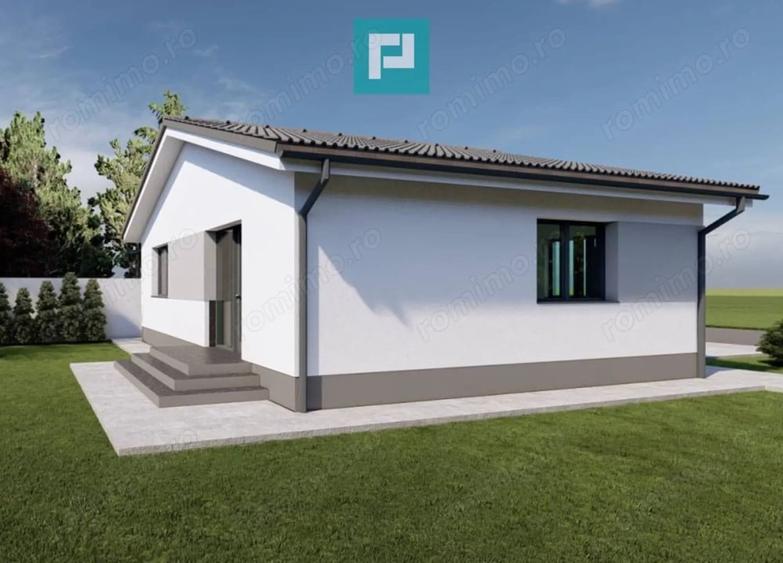 Casă cu 3 camere cu Teren 500 Mp în Cheresig