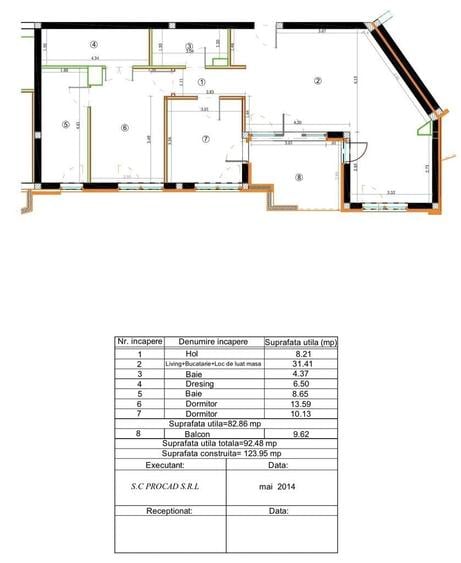 Vand penthouse 3 camere, ARED-Kaufland - 10