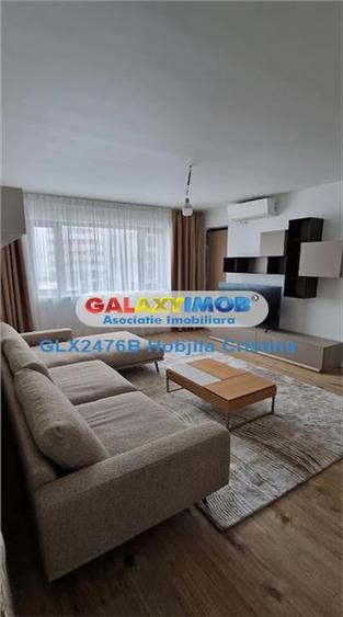 Apartament cu 3 camere decomandat, mobilat în Băneasa