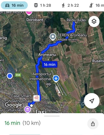 Teren de 10500 mp, în Rediu